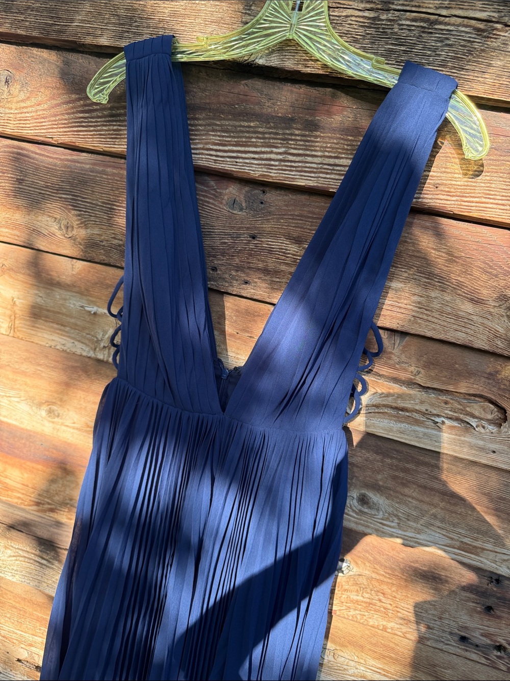 Fame and partners x free people dress maxi caged ribs